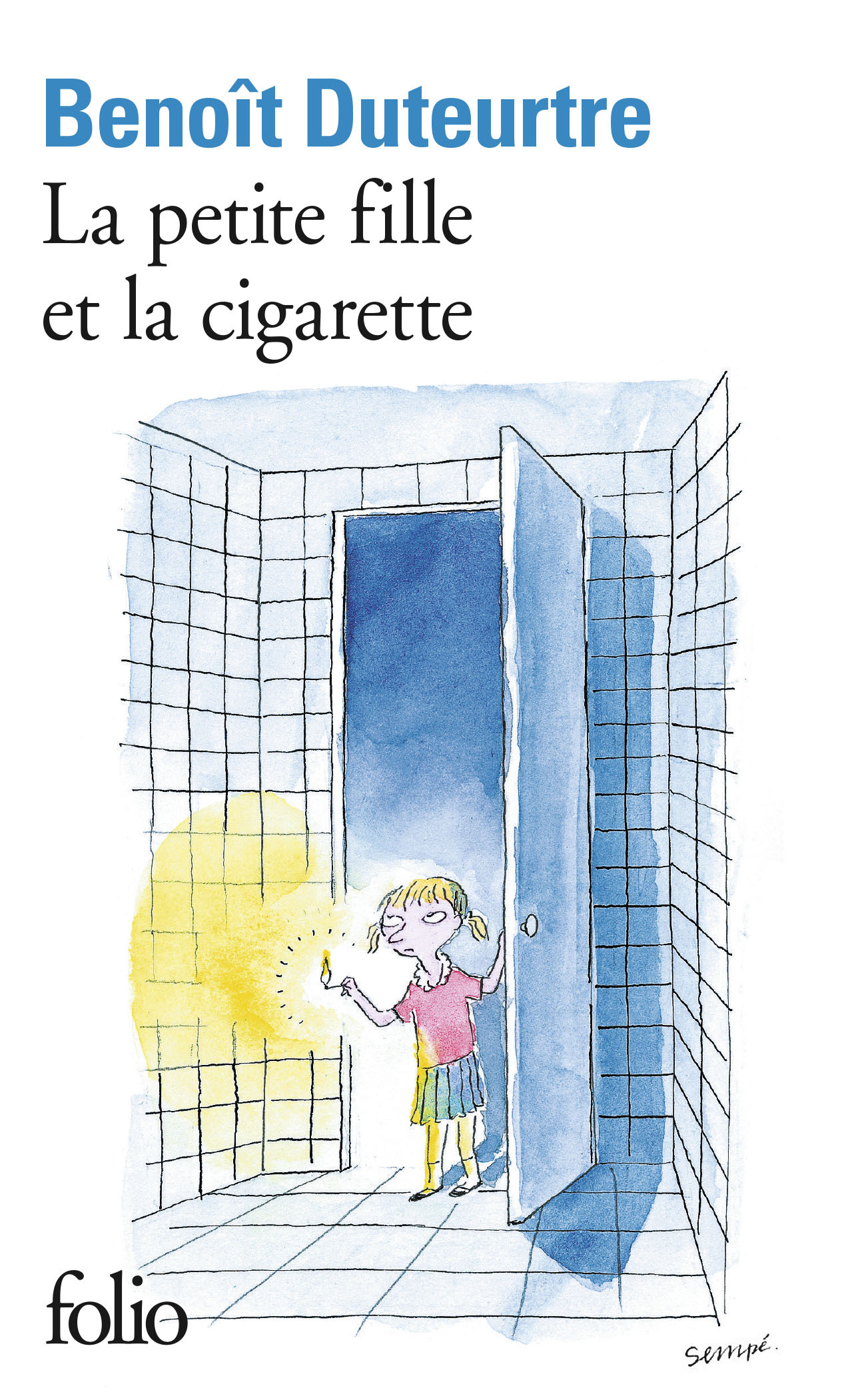 La petite fille et la cigarette