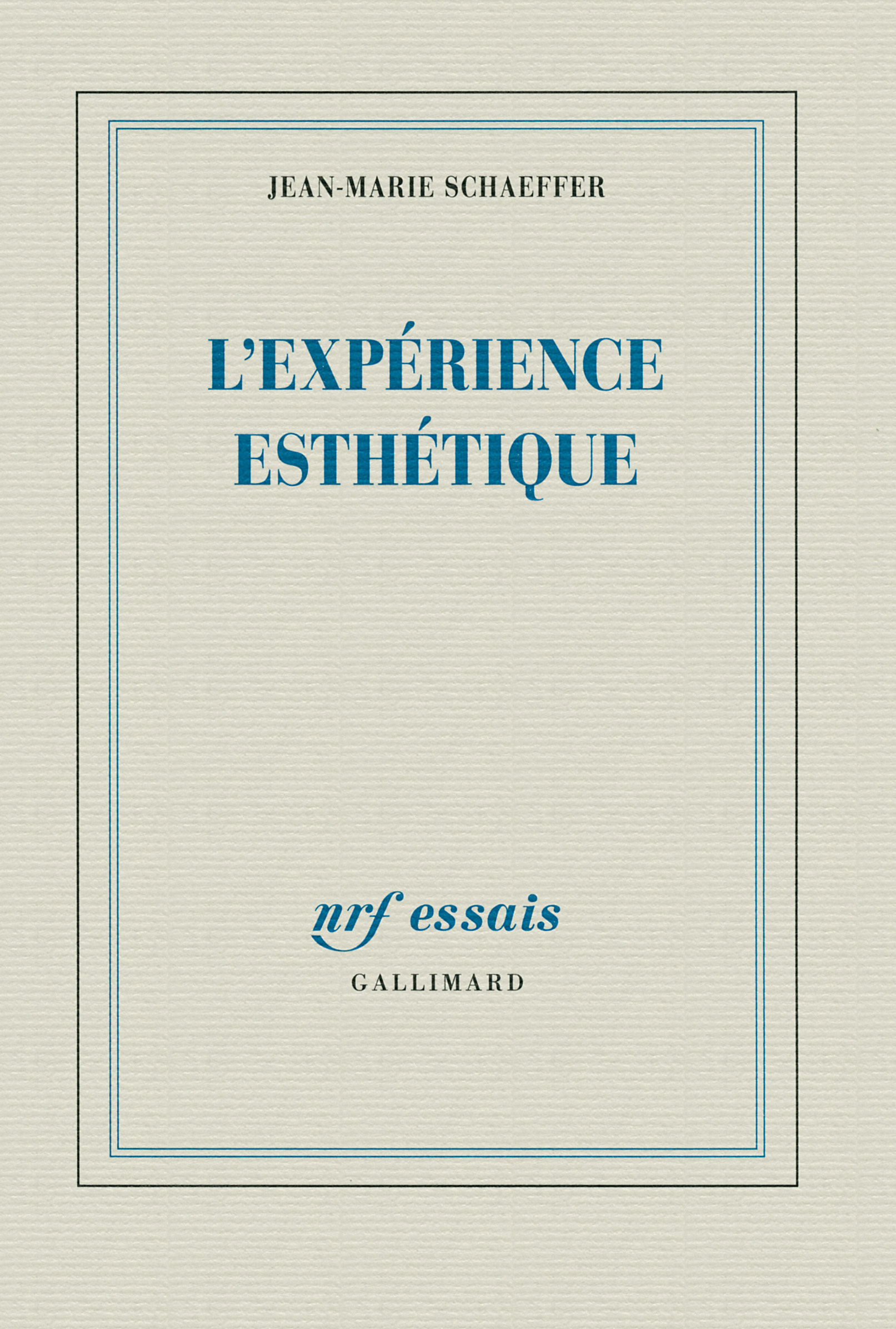 L-EXPERIENCE ESTHETIQUE