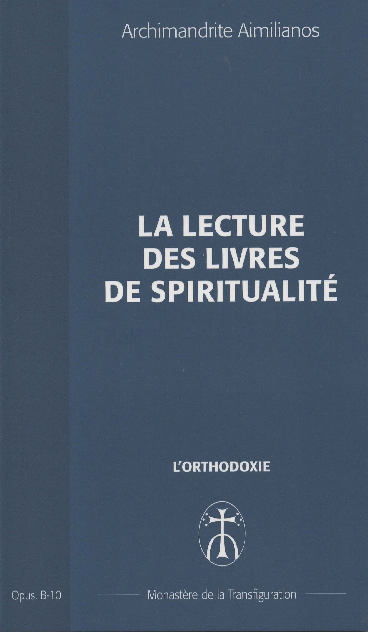La lecture des livres de spiritualité