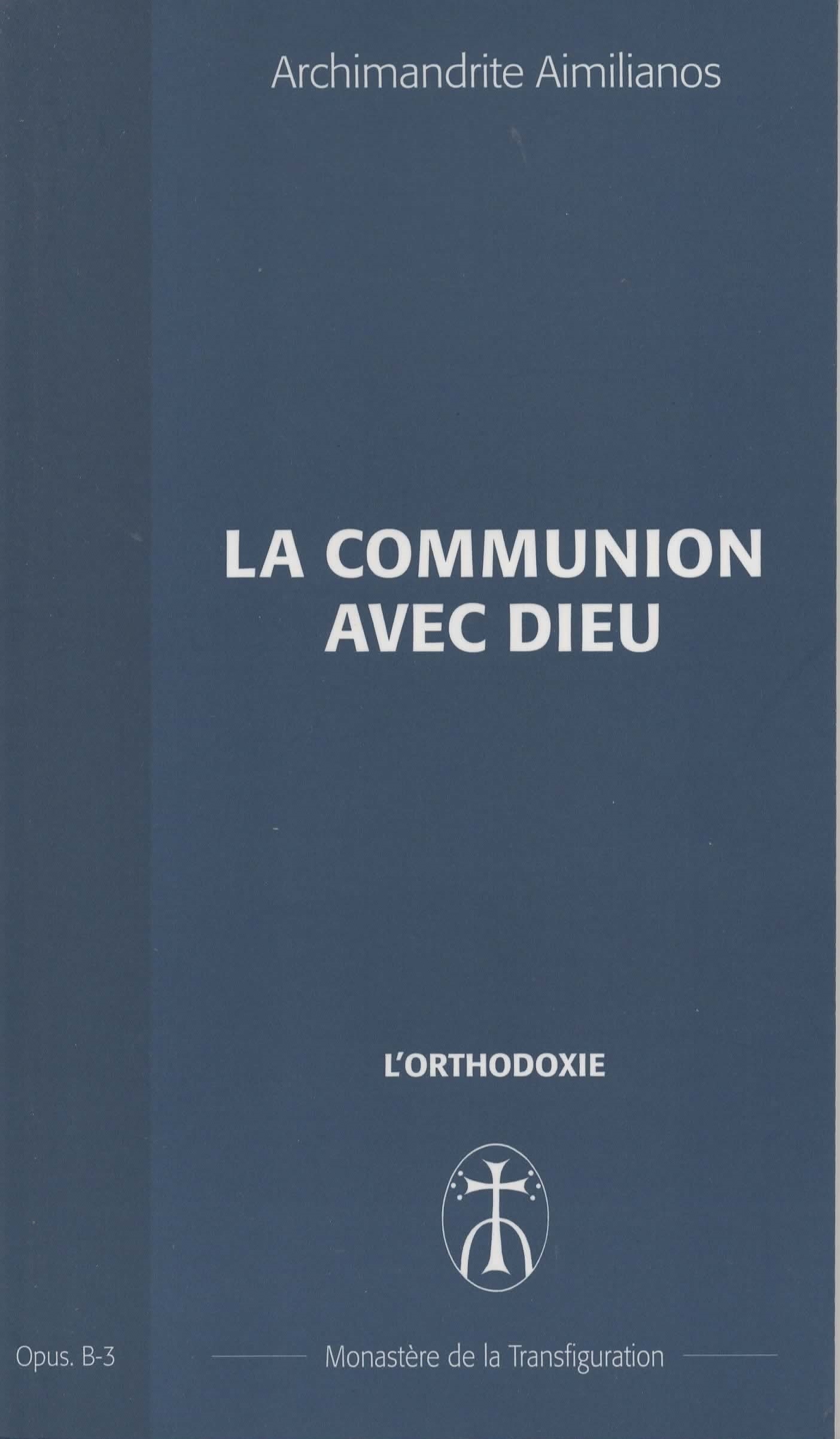 La communion avec Dieu