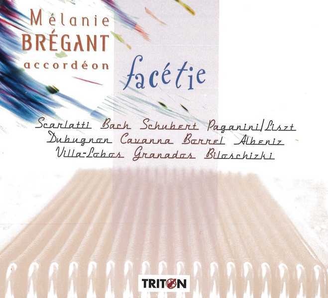 Mélanie Brégant accordéon - Facétie - CD