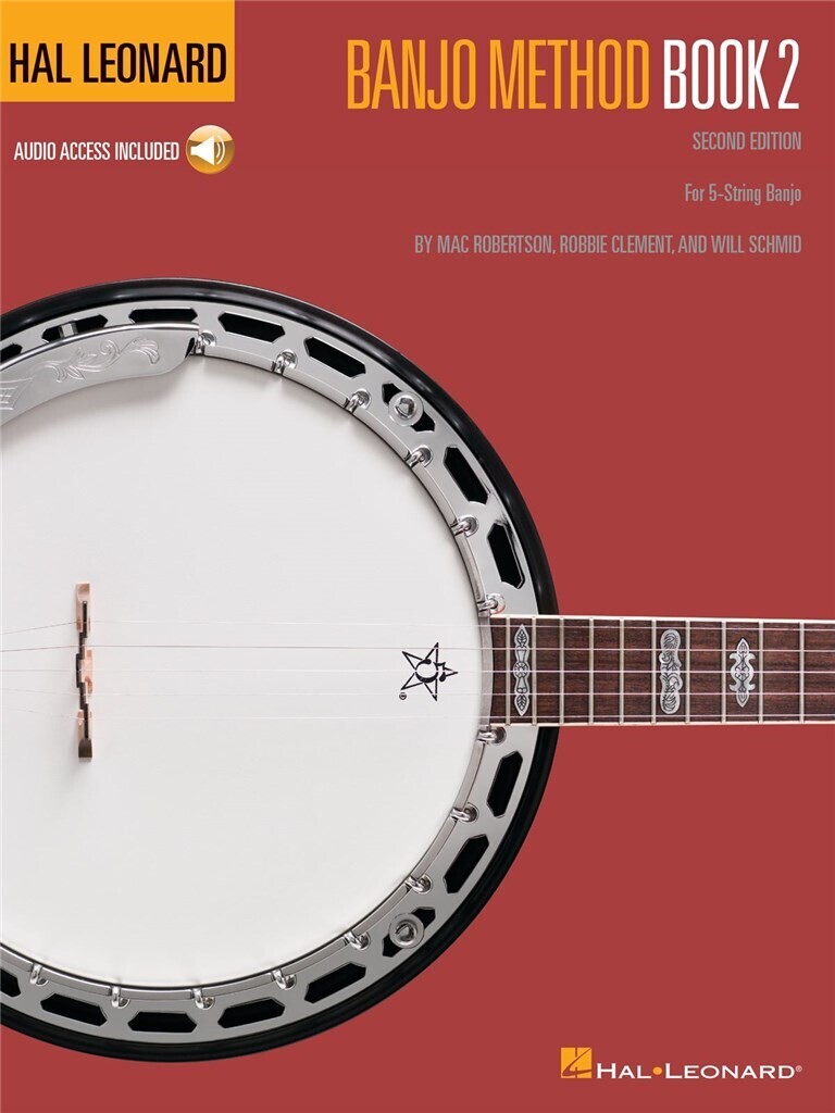 BANJO METHOD - BOOK 2, 2ND EDITION - FOR 5-STRING BANJO - RECUEIL + ENREGISTREMENT(S) EN LIGNE
