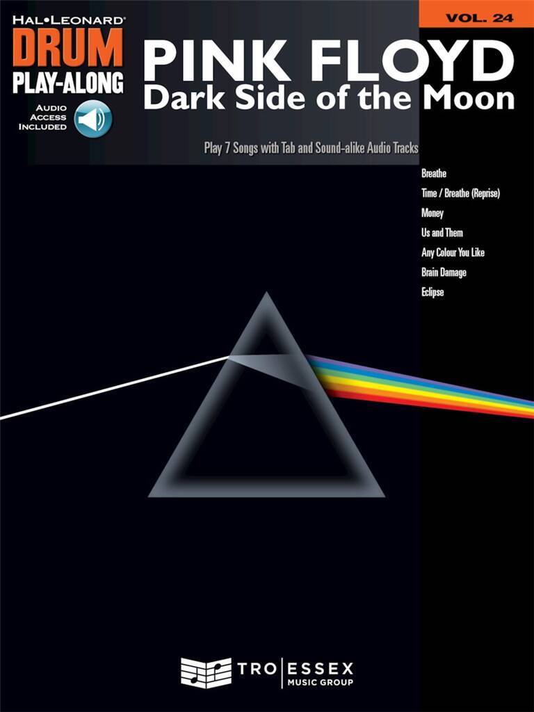 PINK FLOYD - DARK SIDE OF THE MOON - DRUM PLAY-ALONG VOLUME 24 + AUDIO ONLINE