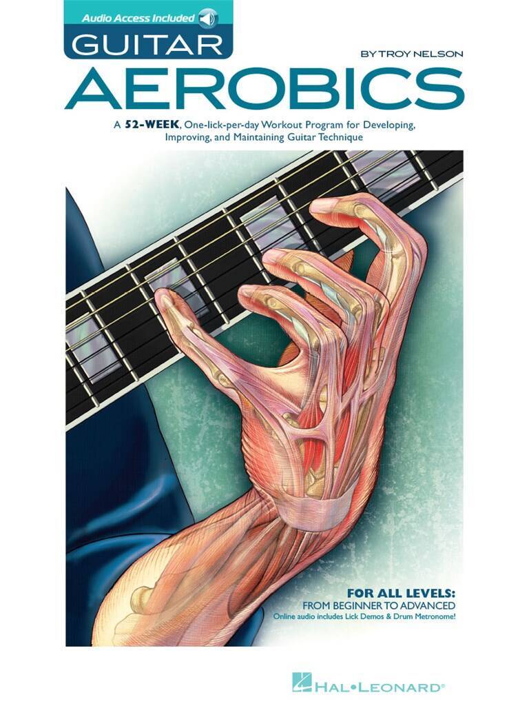TROY NELSON : GUITAR AEROBICS - RECUEIL + AUDIO ONLINE