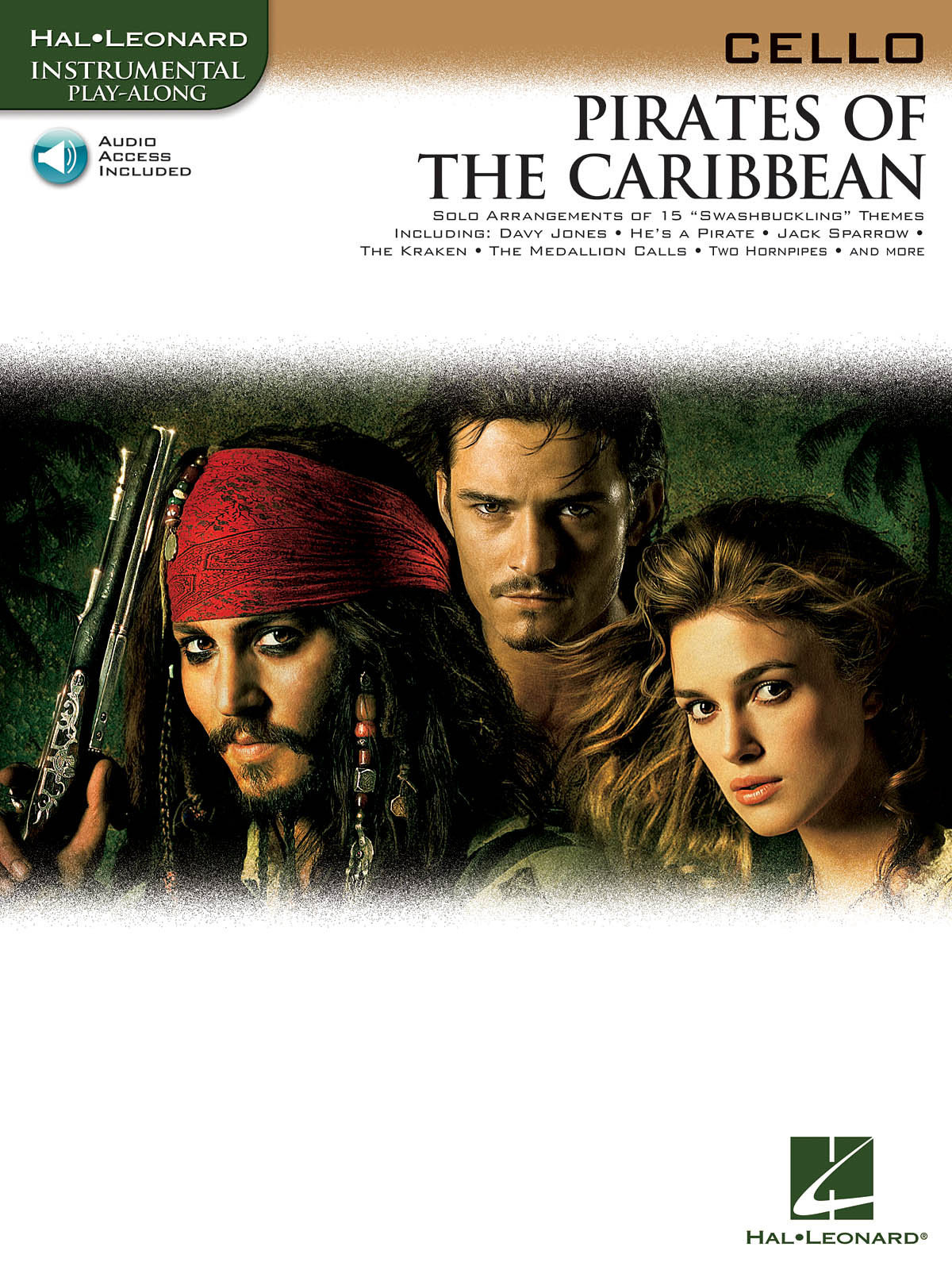 PIRATES OF THE CARIBBEAN - VIOLONCELLE - RECUEIL + AUDIO ONLINE - FROM THE MOTION PIC