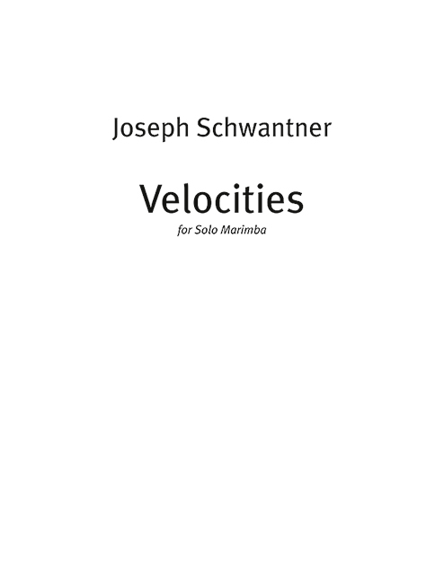 Velocities