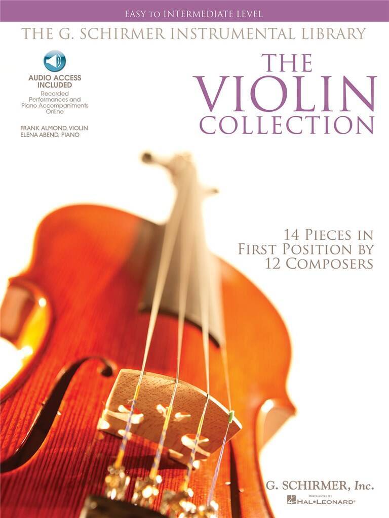 FRANK ALMOND : THE VIOLIN COLLECTION - EASY TO INTERMEDIATE LEVEL + ONLINE RECORDS - VIOLON ET PIANO