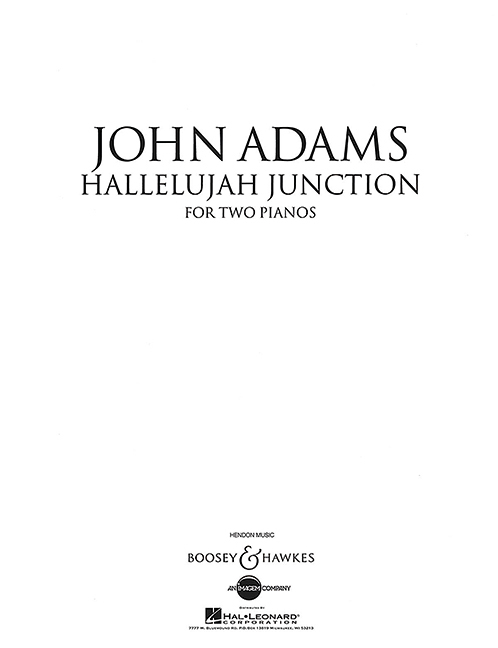 HALLELUJAH JUNCTION PIANO