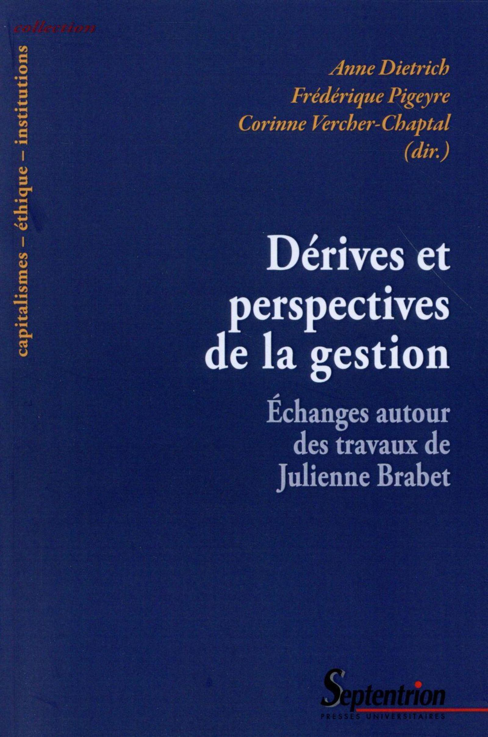Dérives et perspectives de la gestion