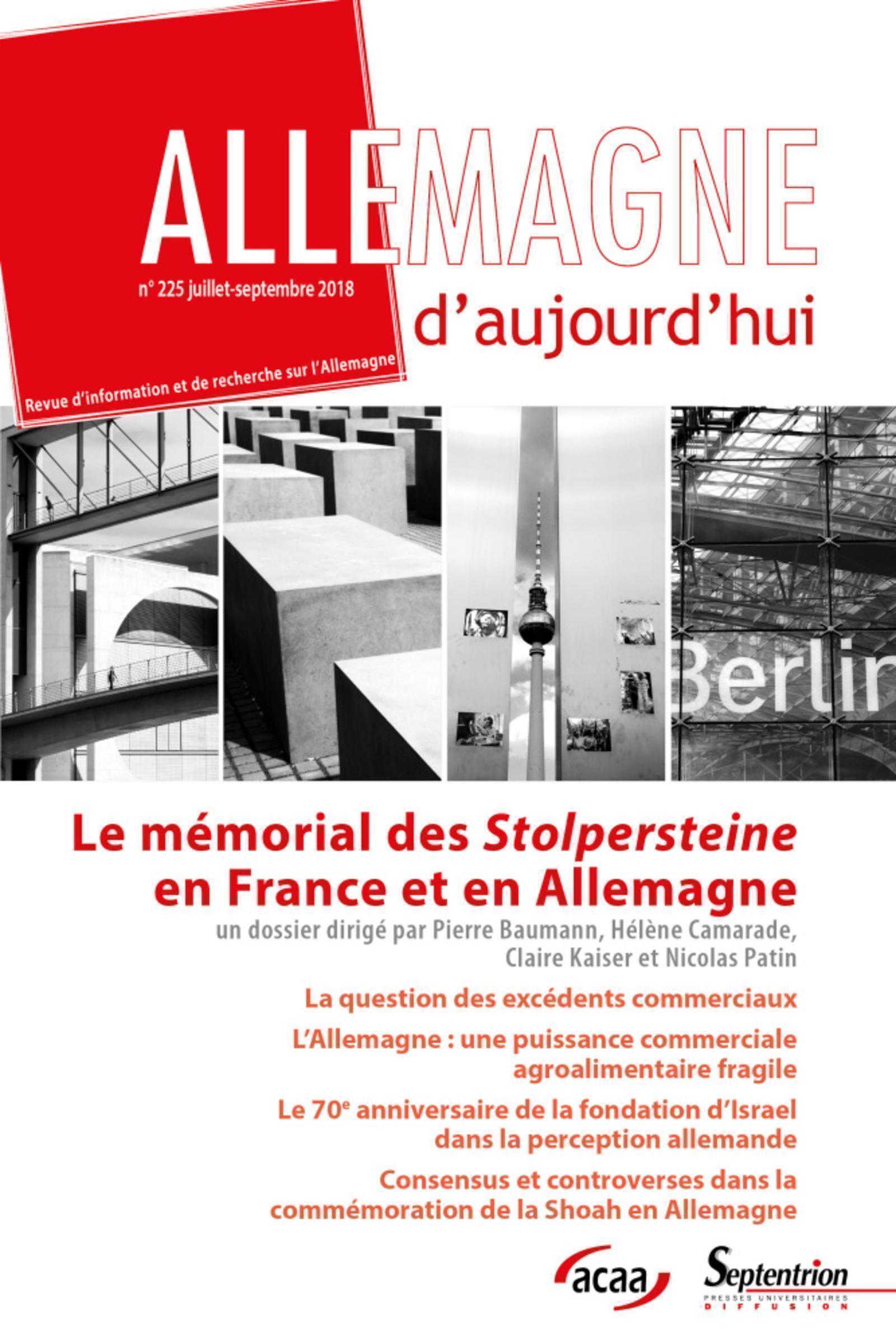 Le mémorial des Stolersteine en France et en Allemagne.