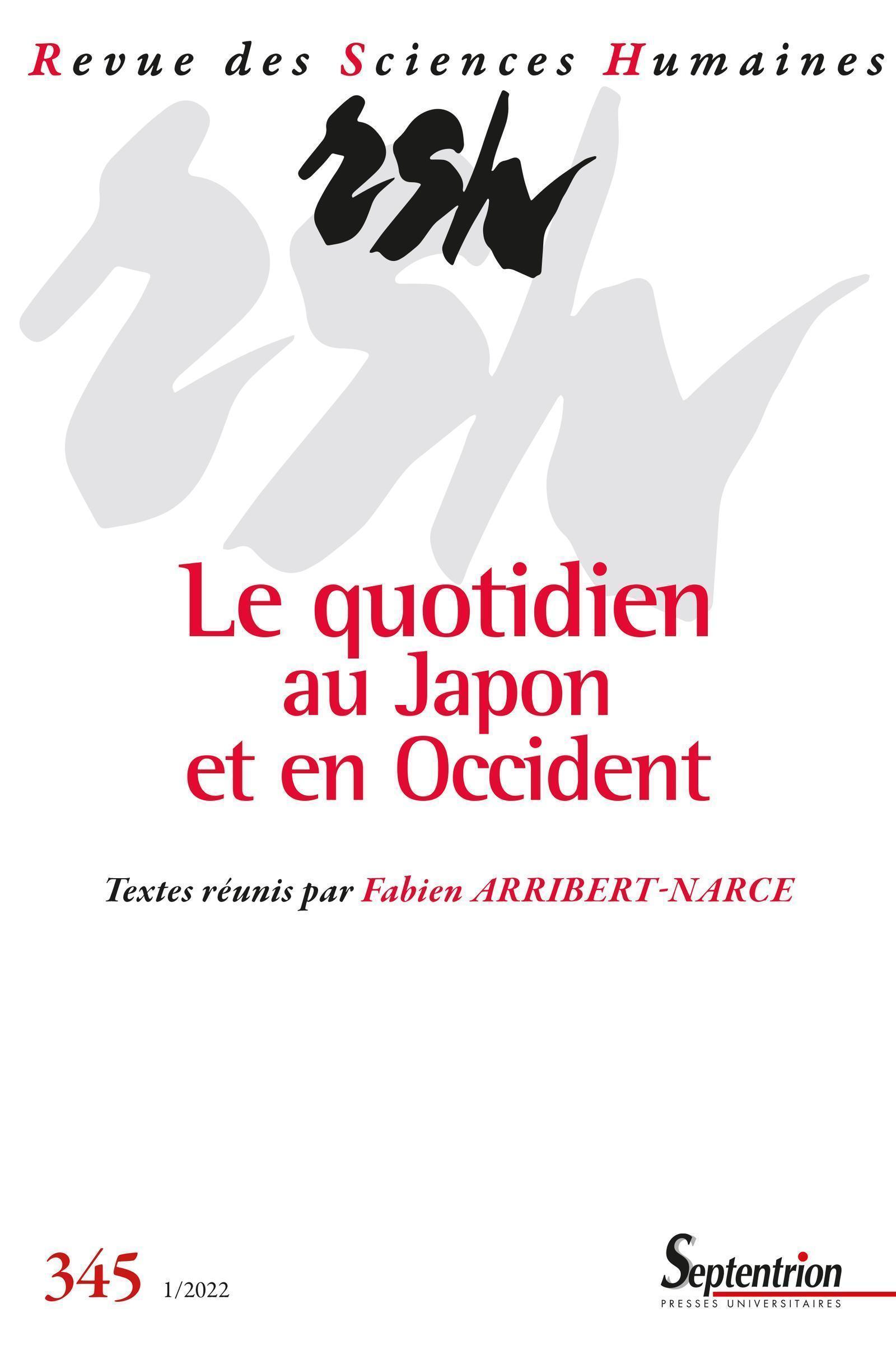 Le quotidien au Japon et en Occident