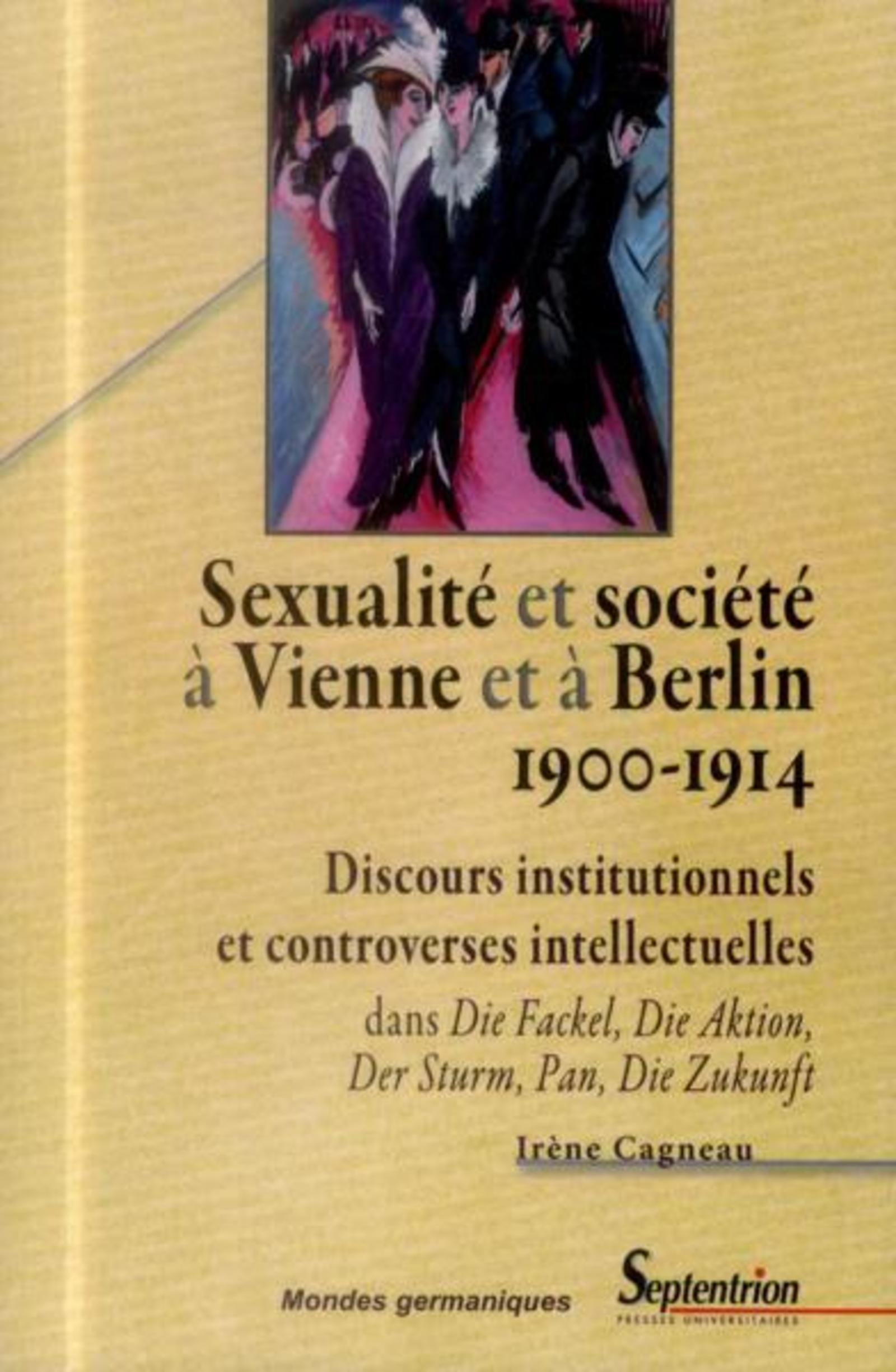 Sexualité et société à Vienne et à Berlin (1900-1914)
