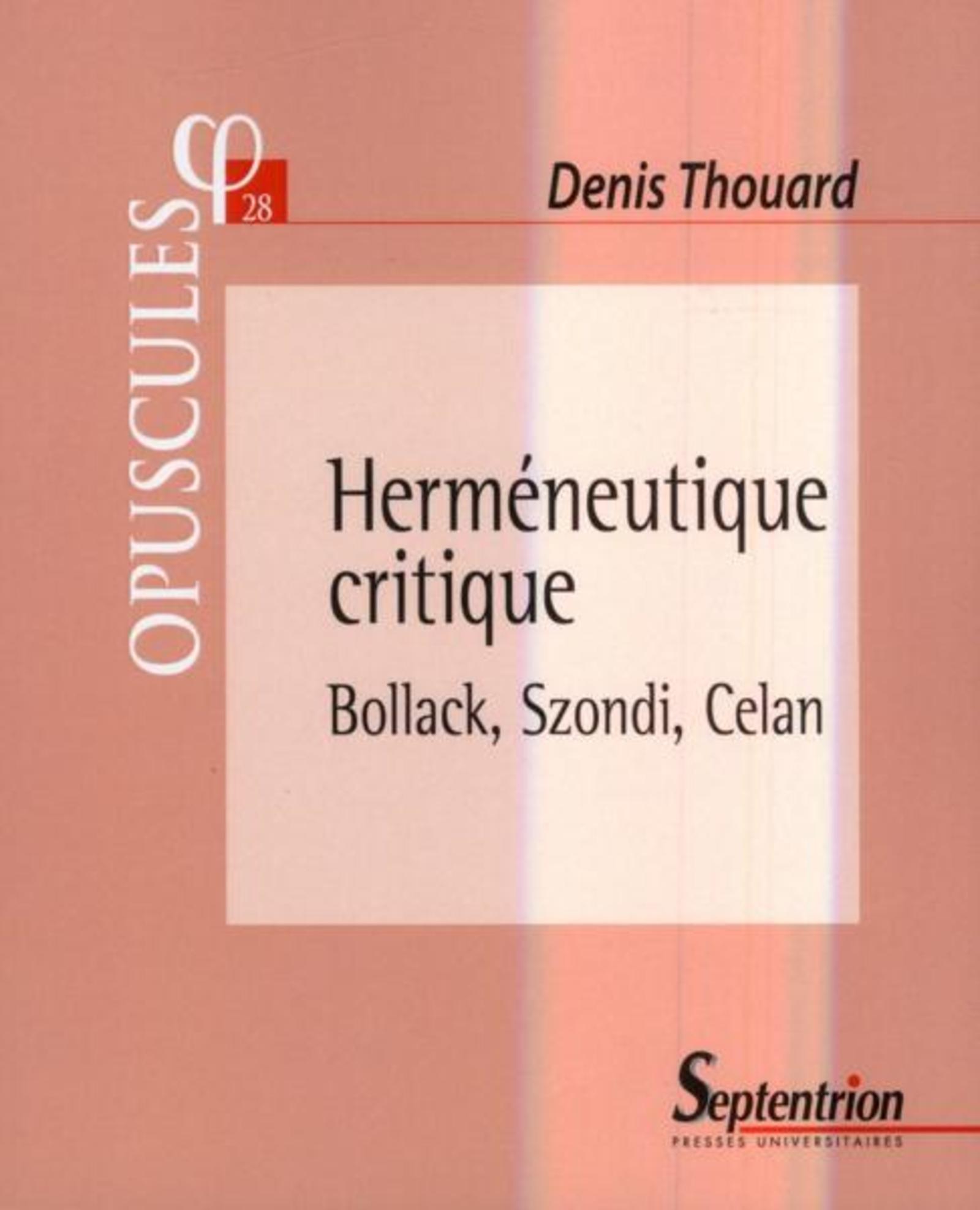 Herméneutique critique