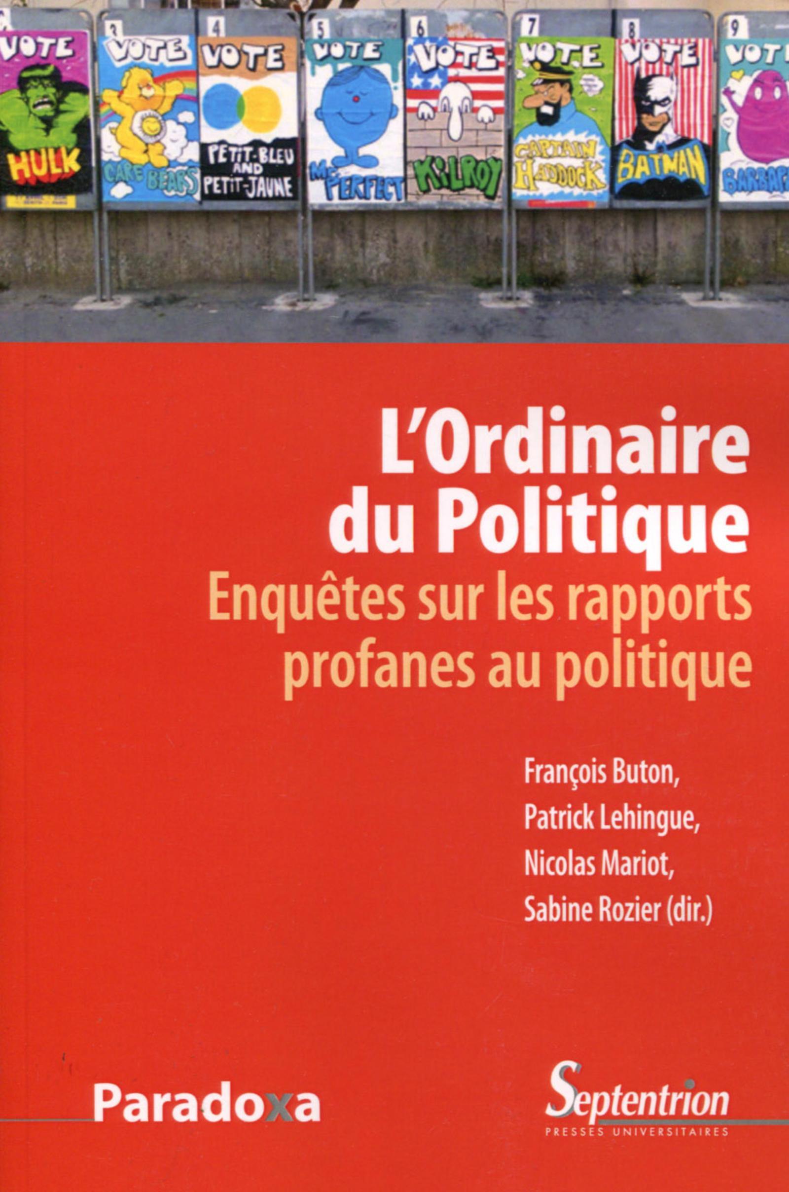 L ORDINAIRE DU POLITIQUE