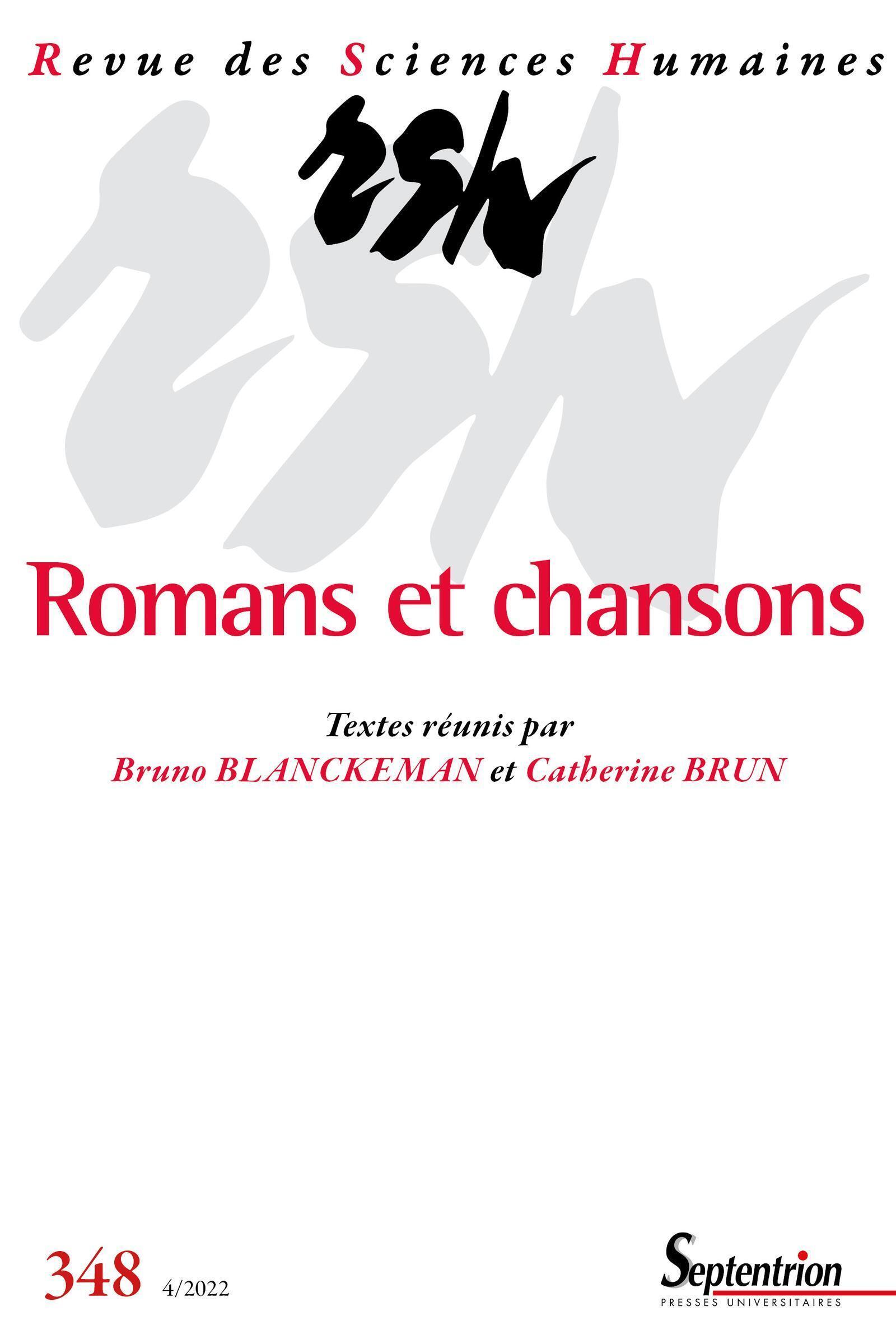 Romans et chansons