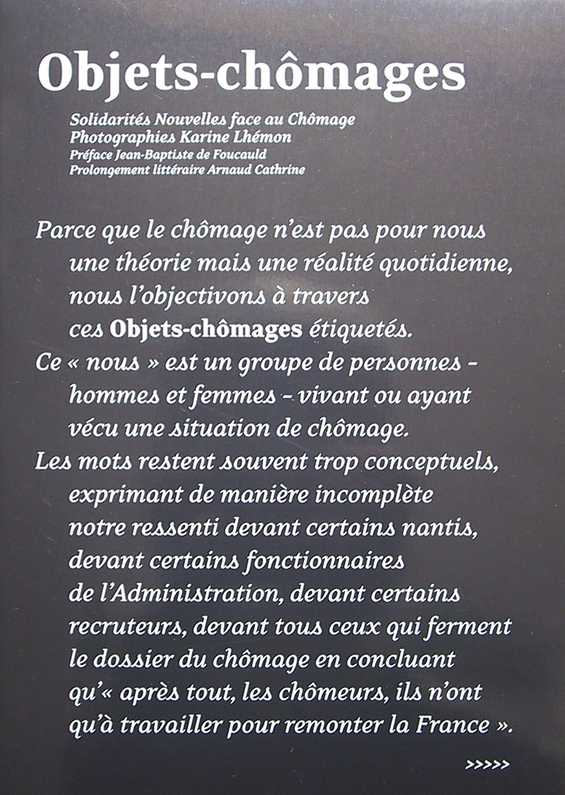 OBJETS-CHOMAGES