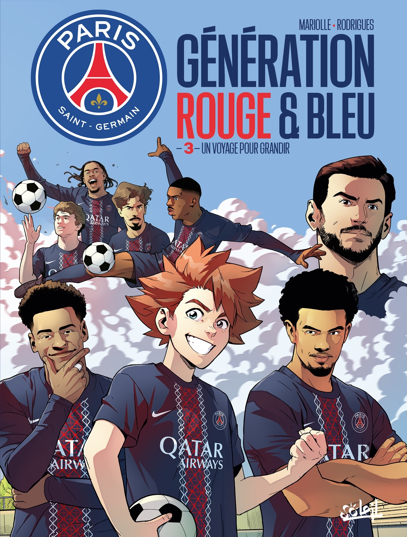 Paris Saint-Germain : Génération rouge et bleue T03