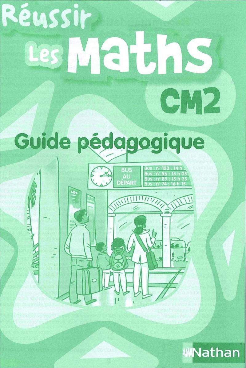 Réussir les maths CM2 Guide pédagogique Cameroun