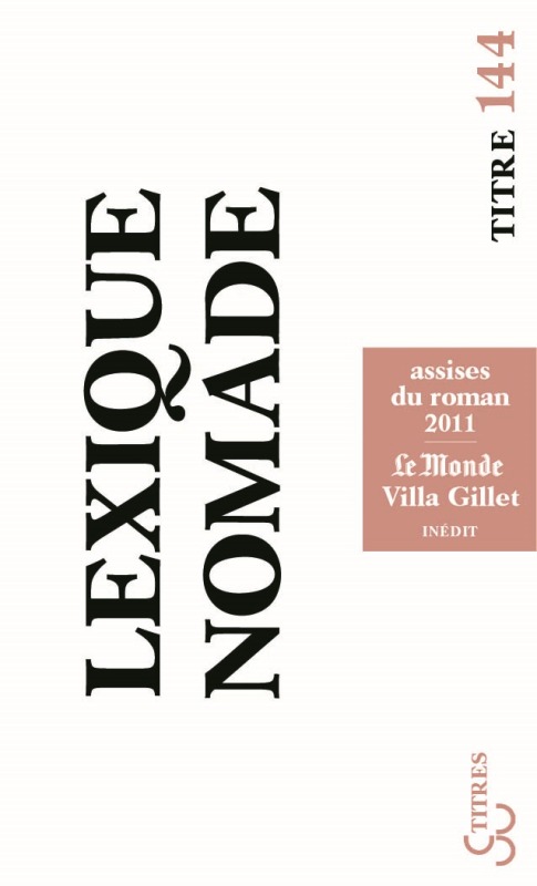 Lexique nomade 2011