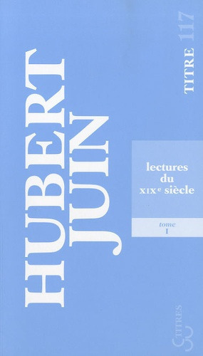 Lectures du XIXème siècle 1