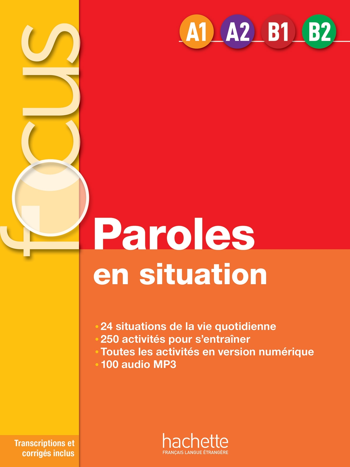 Focus Paroles en situation (A1-A2-B1-B2)