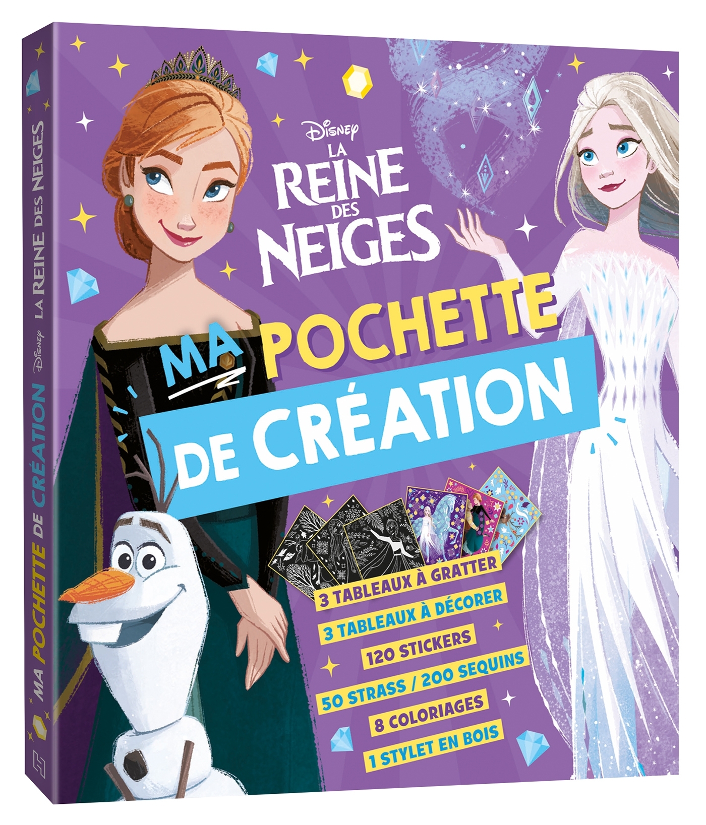LA REINE DES NEIGES - Les Ateliers Disney - Ma pochette de création - Disney