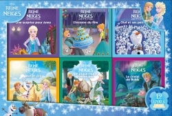 LA REINE DES NEIGES - Coffret 12 Livres - 6 Histoires + 6 Coloriages - Disney