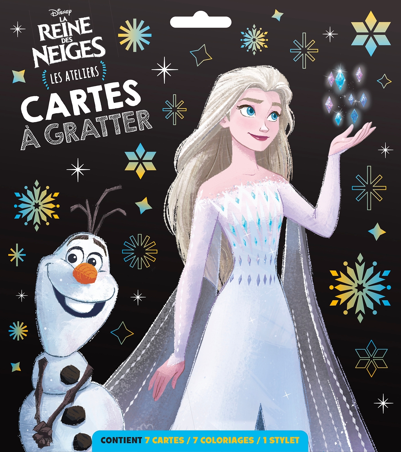 LA REINE DES NEIGES - Pochette Cartes à gratter - Disney