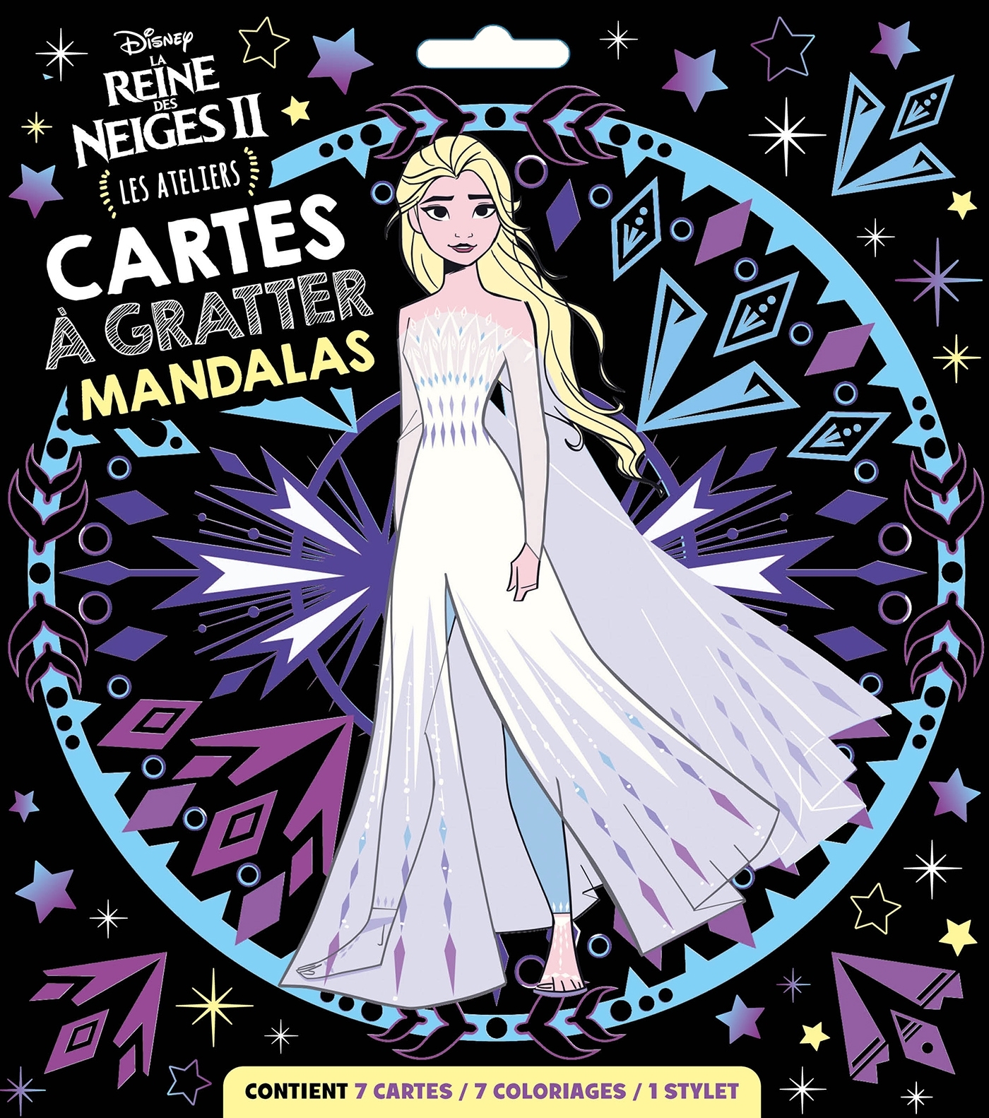 LA REINE DES NEIGES - Les Ateliers Disney - Mandalas à gratter - Disney