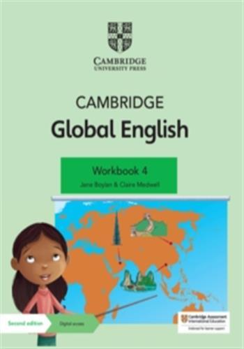 Cambridge global english workbook 4 with digital access (1 year)