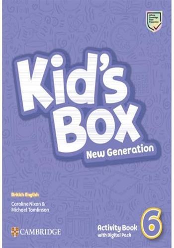 Kid's Box New Generation Level 6 Activity Book with Digital Pack British English