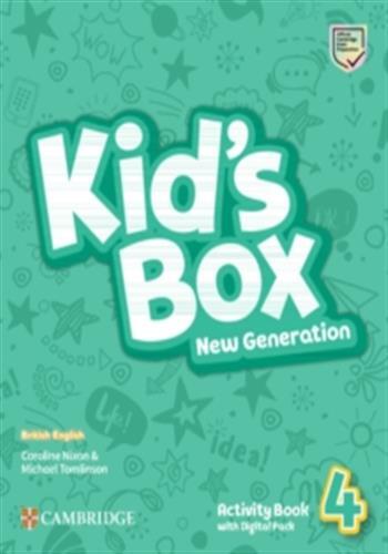 Kid's Box New Generation Level 4 Activity Book with Digital Pack British English