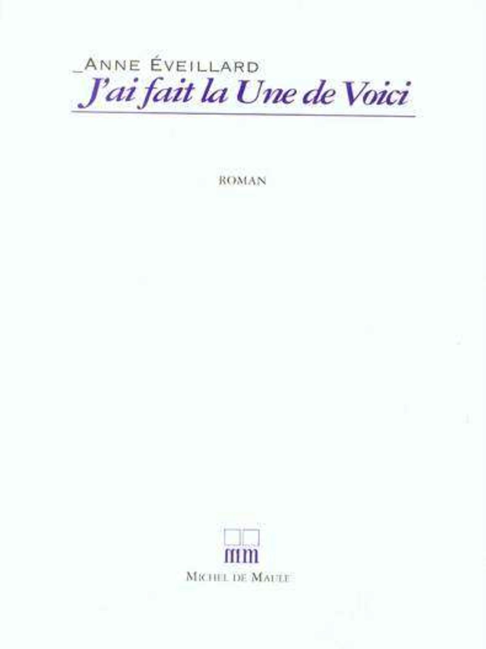 J'AI FAIT LA UNE DE VOICI!