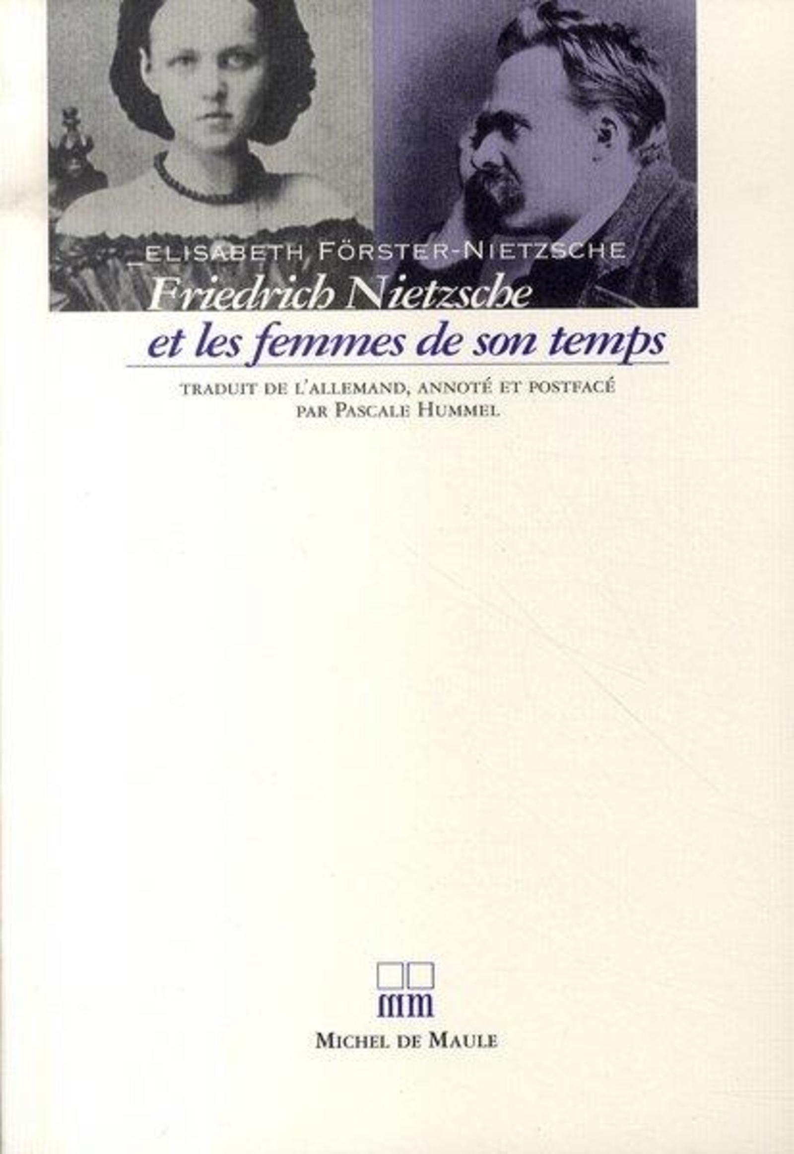 NIETZSCHE ET LES FEMMES DE SON TEMPS