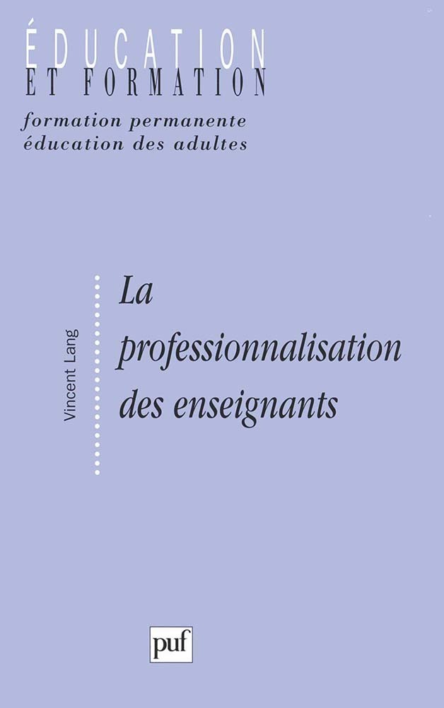 La professionnalisation des enseignants
