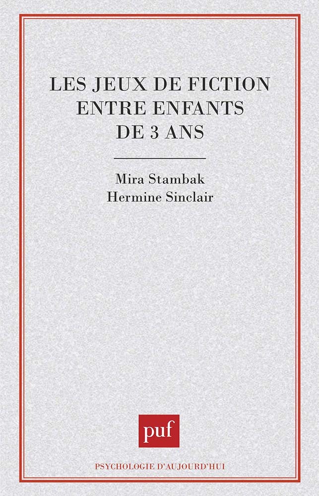 jeux de fiction entre enfants 3 ans