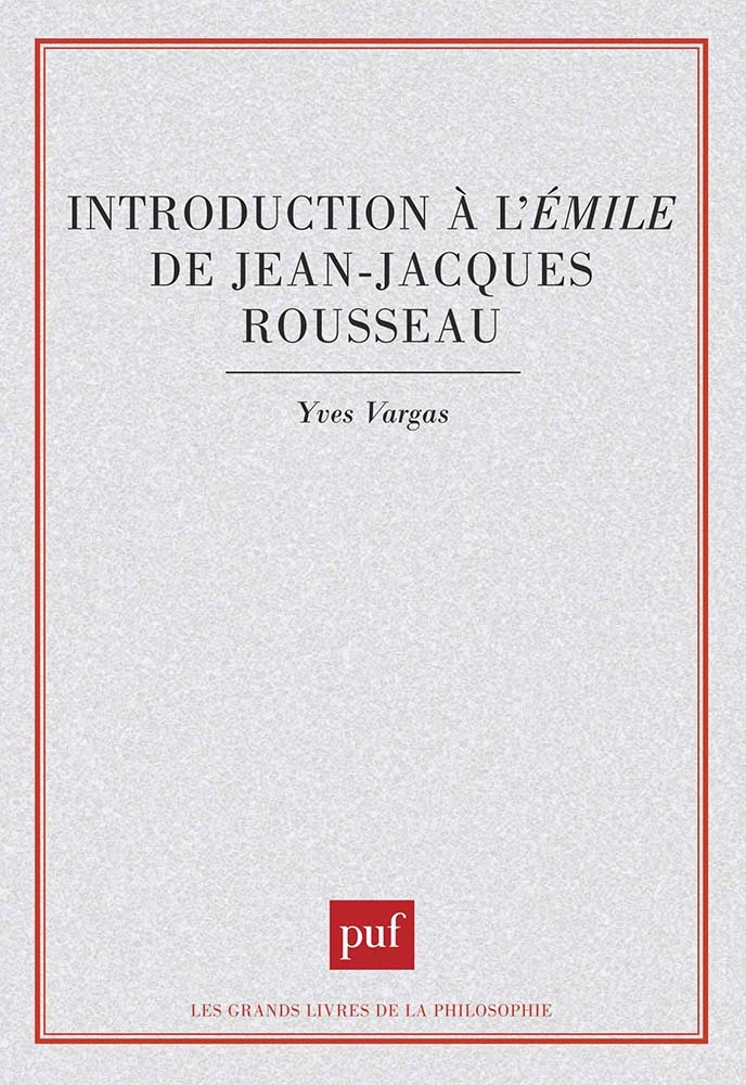 Introduction à l'Émile de Jean-Jacques Rousseau