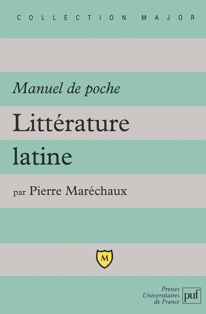 Littérature latine. Manuel de poche