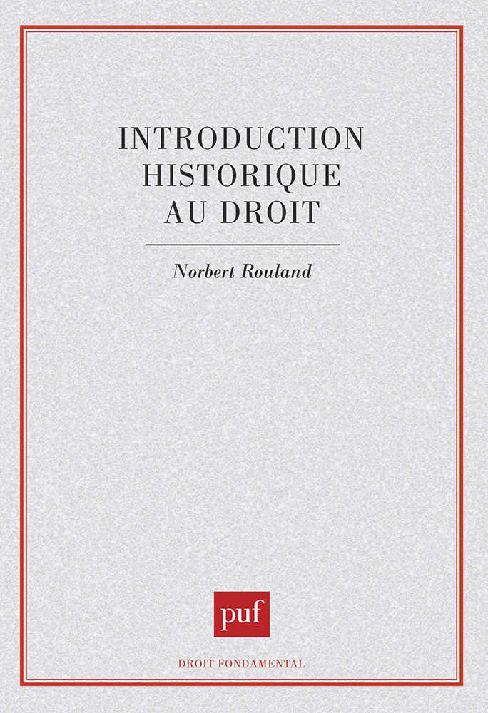 Introduction historique au droit