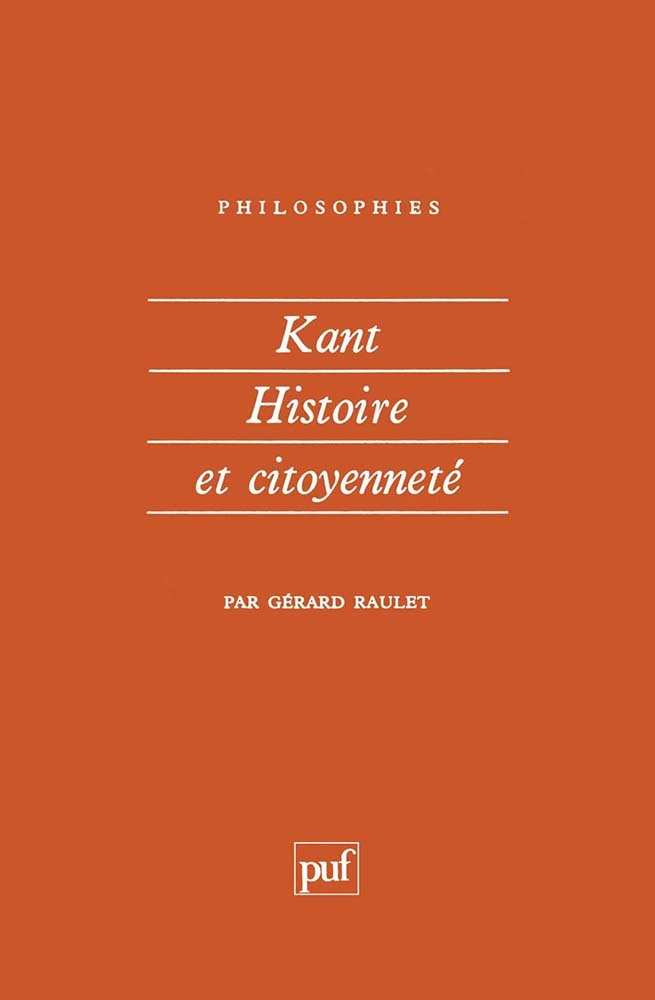 Kant. Histoire et citoyenneté