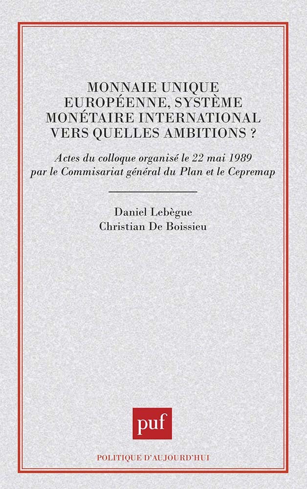 Monnaie unique européenne