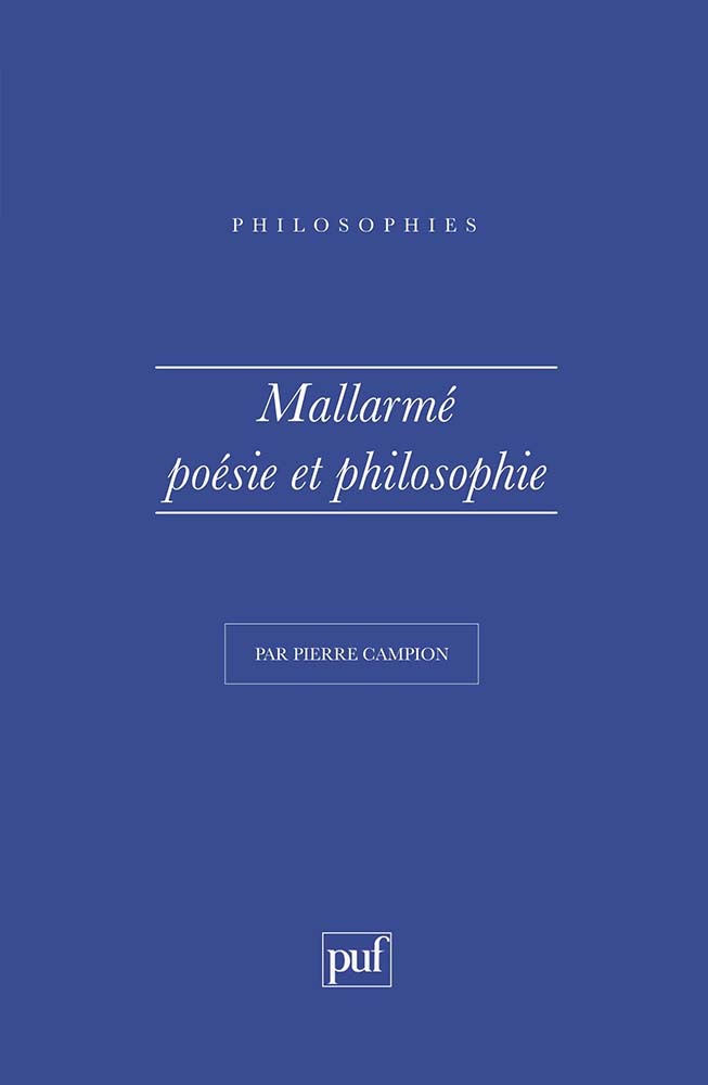 Mallarmé. Poésie et philosophie