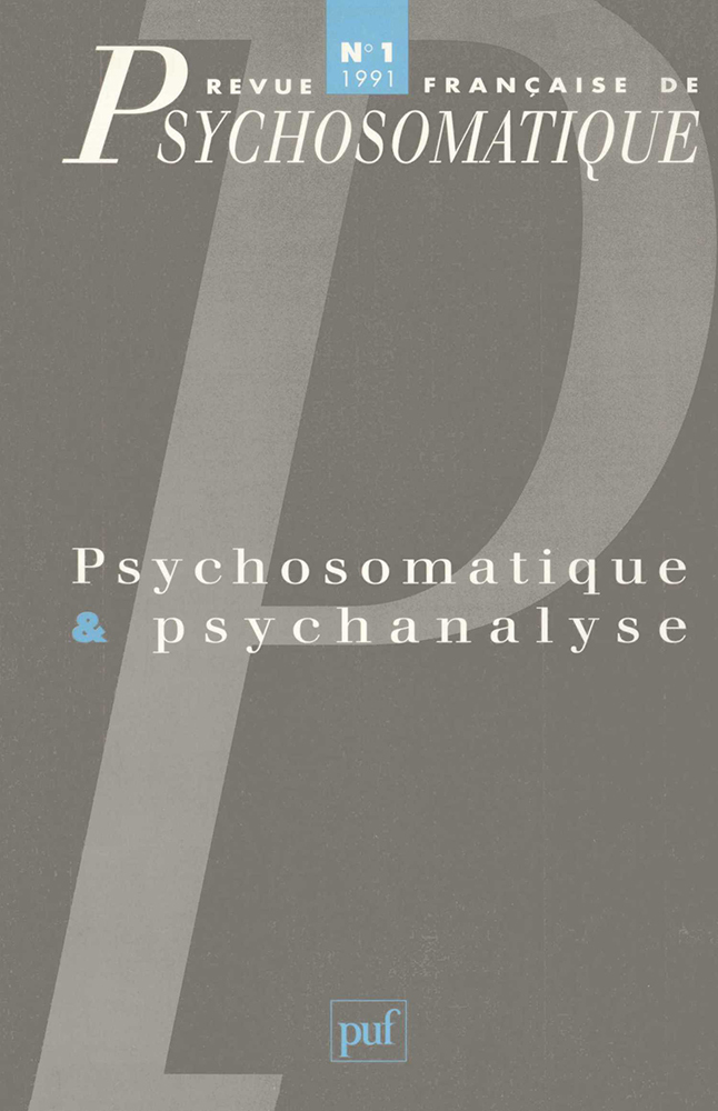 Revue française de psychosomatique n° 1 (1992)