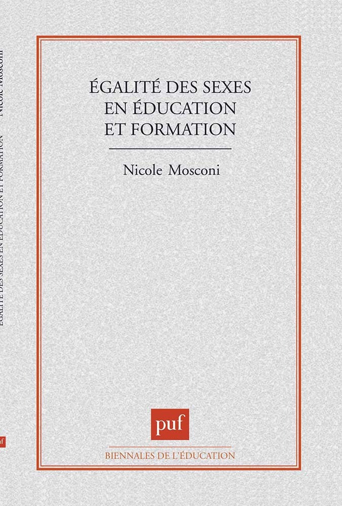 Égalité des sexes en éducation et formation