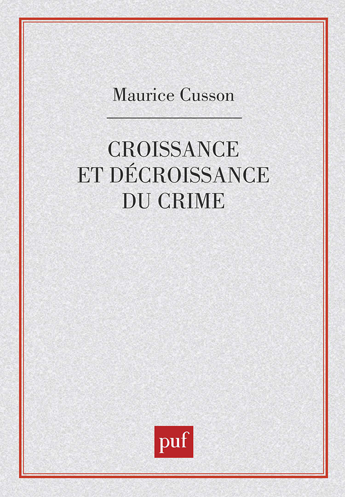 Croissance et décroissance du crime