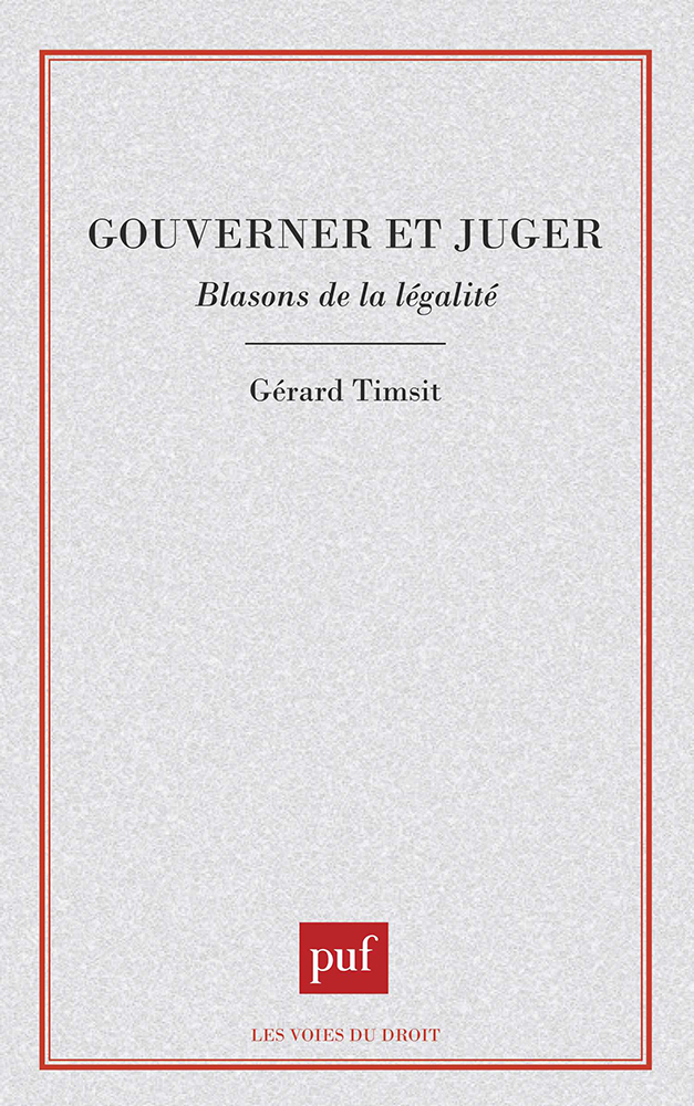 Gouverner ou juger