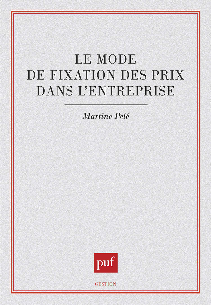 Le mode de fixation des prix dans l'entreprise