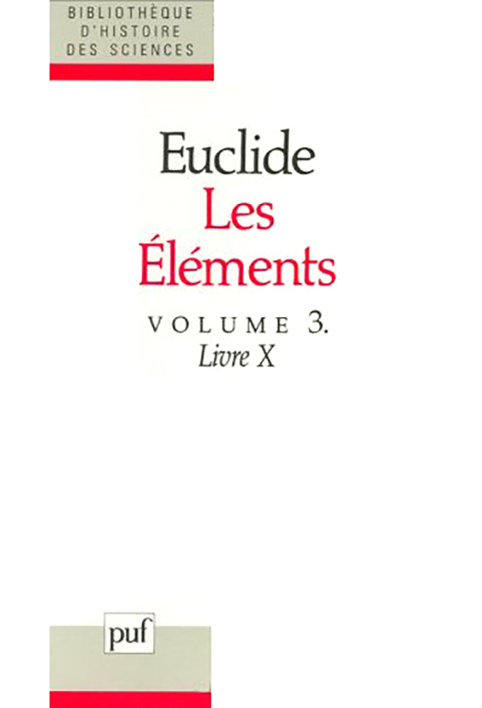 Les Éléments. Tome 3, Livre 10
