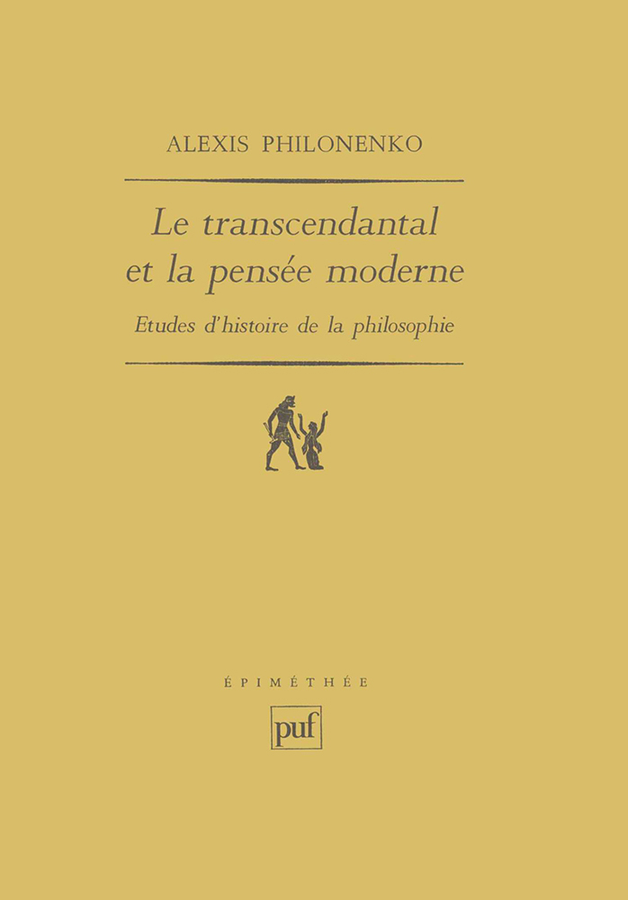 Le transcendantal et la pensée moderne
