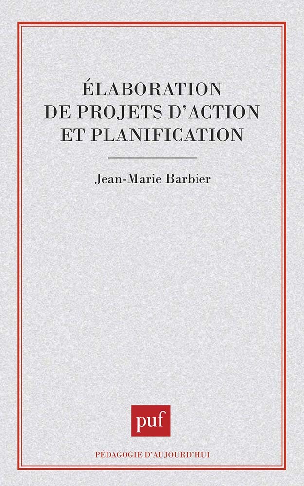 Élaboration de projets d'action et planification